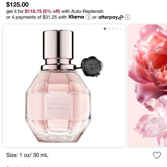 Brand New 1oz Viktor & Rolf Flowerbomb Perfume - Picture 2 of 2